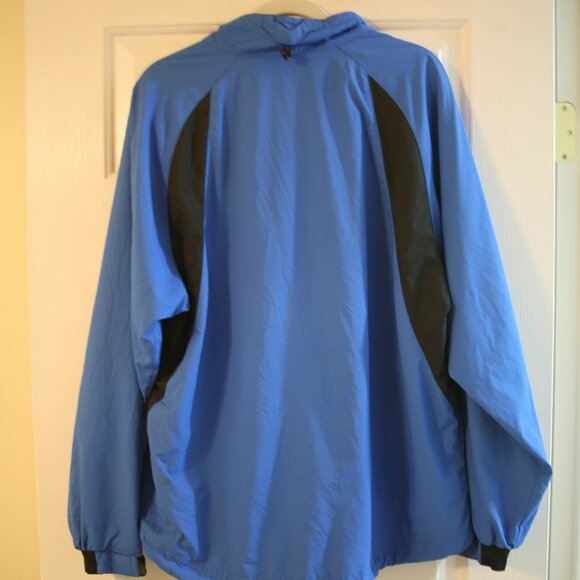 Cutter & Buck Men's Quarter-Zip Golf Jacket, Size Large, Royal Blue - Picture 2 of 3